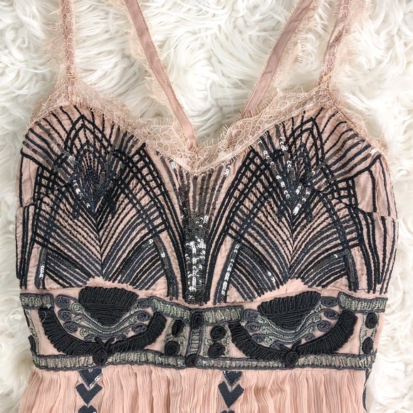 {SOLD} FREE PEOPLE Chiffon Artemis Party Dress 6 - Picture 7 of 11